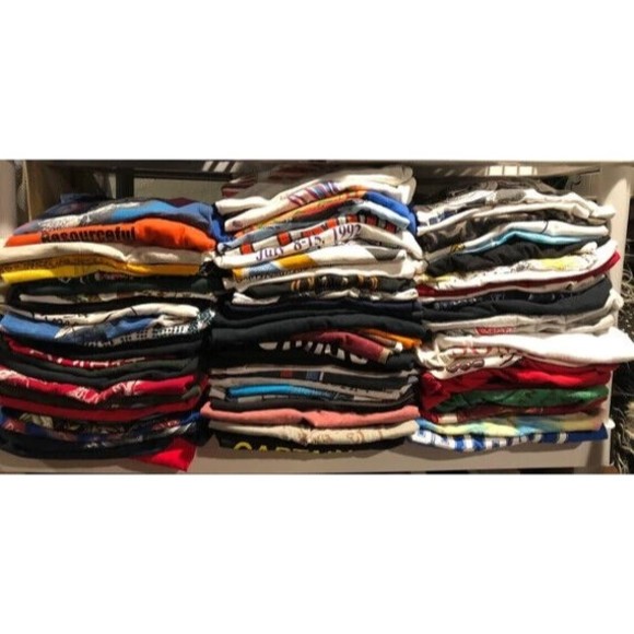 Mystery T-Shirt Bundle Graphic Tee Thrift Box‎ 90s 00s Modern Men's Medium - Picture 1 of 1